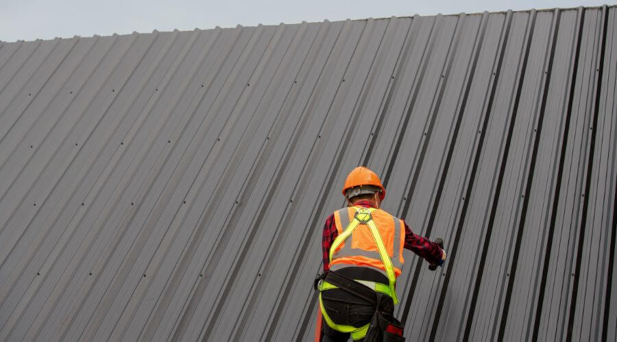 Professional metal roof installation services in Millington, TN